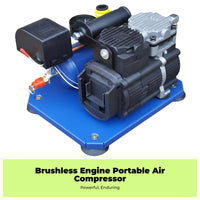 Cordless brushless tire inflator, fast