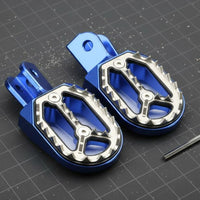 2 Pieces Non-Pavement-Highway Motorcycle Foot Peg Anti-Slip Dirt Bike Foot Peg