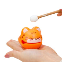 Cute Animal Wooden Fish Stress Relief Toy for Desk