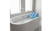 Inflatable Spa Booster Seat Water or Air Fillable Waterproof Bath Pillow for Adults, Bathtub