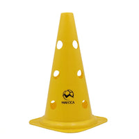 Football Training Equipment, 38cm Agility Cones, Stackable PE Sports Cones for football Training