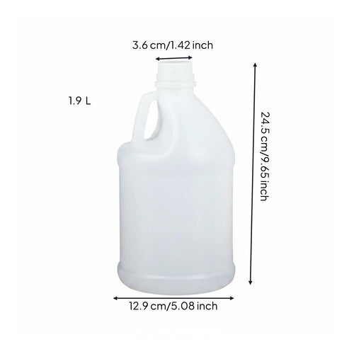 1 Gallon Plastic Jug Corrosive and Alkali Resistant 3.8L HDPE Bottle