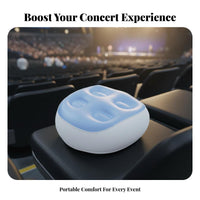Height Elevate Ing Portable Heightening Pad Lightweight Concert Seat Cushion Easy Inflation for Sports Fans, Concerts, Stadiums