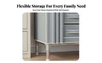 Reinforced Steel Frame Textile Wardrobe with Drawers Sturdy and Long-Lasting Textile Drawer Single-Unit Stable Structure Portable Closet Easy to Assemble for Students, Homeowners, Dorm Room, Apartment, Entryway, Playroom
