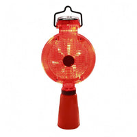 Solar Traffic Warning Light Waterproof Solar Warning Light Dustproof