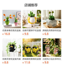 创意欧式浮雕多肉花盆个性桌面花器家用室内绿植摆件阳台装饰盆栽