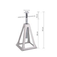 4 Pieces Manual RV Support Jack Adjustable Caravan Jack Stand Stable Equipment Heavy Duty for Campers