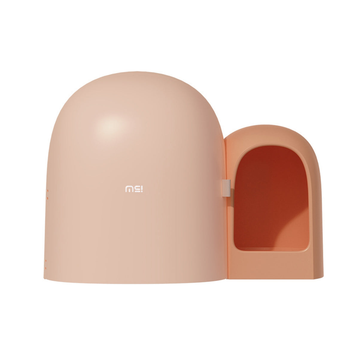 Litter Box with Entry Tunnel Easy to Clean Pet Supply Minimalist for Apartment