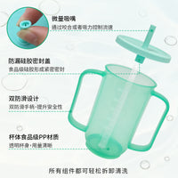 老人护理杯吸管防呛杯卧床杯子喂食器病人喝水护理杯防呛防漏杯子