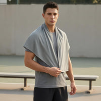 Ice-Silk Towel Absorbent Sports Accessory Rectangular