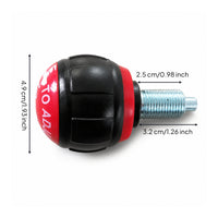 Pull Pin Knob Quick-Adjust Fitness Equipment Knob Replacement Part Easy-Turn Textured for Gym