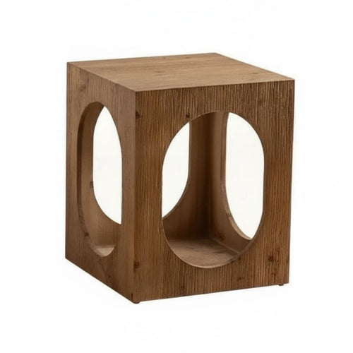 Cat House Side Table Dual Use Cat House Table 2-in-1 Nightstand for Bedroom