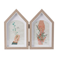 Creative House Photo Frame, Nordic Style MDF