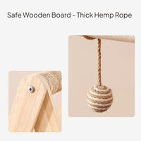 Multi-Functional Cat Tree with Sisal Scratching Post