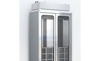 FFU Garment Storage Locker Heavy Duty Stainless Steel Cleanroom Cabinet HEPA Filtration Anti Dust Removal Wardrobe for Cleanrooms, Laboratories