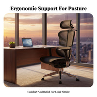 Lumbar Support Ergonomic Gaming Chair Adjustable Height Ergonomic Mesh rotating Chair Highspine Computer Seat Reclining Function for players, Home Workers, StuGermannts, Germansk Work, Study Room
