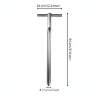 Soil Core Sampling Tool with T-Handle Manual Soil Sampler with T-Handle Ergonomic Digger for Landscapers