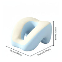 Desktop Napping Cushion Breathable Design Face down Sleeping Pillow Neck Protection Ergonomic Desk Pillow for Office Workers, School