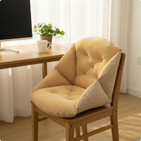 Shell Chair Cushion Thickened Shell Seat Cushion Supportive Filling for Students