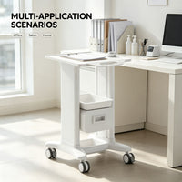 QX 3-Tier Metal Utility Cart for Beauty Salon