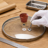 Wooden Pot Lid Handle Solid Wood Kitchen Hardware Easy to Install