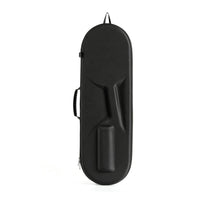 Racket Case with Mesh Compartment Portable Badminton Racket Case Shockproof for Training Workouts