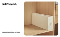 Narrow textile container Space-Saving Closet Organizer Machine-Washable Material for Wardrobe, Parents