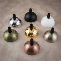 Iron Spray Paint Ceiling Rose for Home Office, Die Casting Pendant Light Canopy for Dining Room Lights Ceiling, Dome Plate, Hallway Light Base