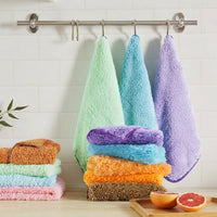 Highly Absorbent Microfibre Cloth and Car Drying Towel, Microfiber Cleaning Cloth for Dishes, Machine Washable and Reusable, 1 Pack