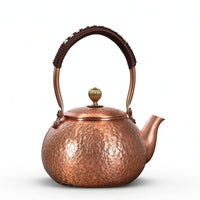 Copper Teapot Stovetop Tea Vessel Traditional