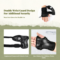 Wrist Guards, Breathable Ski Gloves, Outdoor Use