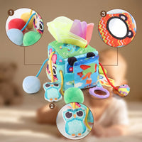 Sensory Baby Toy with Hanging Loop Tactile Stroller Toy Lightweight Interactive for Babies, Infants