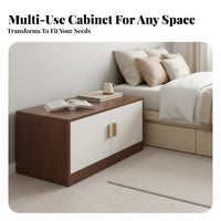Long Lift-Top Cabinet Modern Design Household Furniture Multifunctional