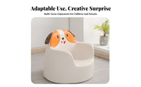 CreatureShaped Armchair Soft and snug Character-Themed Floor Chair Supportive Backrest Lightweight for Infants, Parents
