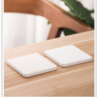 Refractory Pad with Pins Porous Oven Firing Support Tool Flat for Pottery Studio