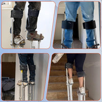 Adjustable Drywall Stilt Straps New Thick Pad Stilt Straps with Leg Straps for Various Single-Leg Stilts