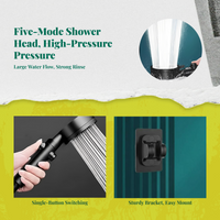 Adjustable leak-proof shower head