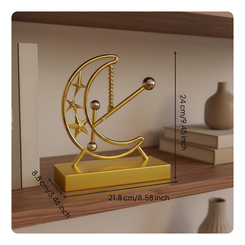Perpetual Motion Machine Stress Relief Electromagnetic Swing Ornament for Office