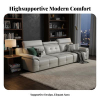 3 Pieces 3-Piece U-Shaped Sofa Set High rearrest U-Shaped configurable Couch Modern Design Lounge Furniture for Homeowners, Living Room, Home recreation