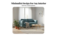 Nordic design Modern Fabric Sofa Minimalist Design Upholstered Couch Comfortable Living Room Seating Sturdy framework for Apartment Dwellers, Homeowners, Office Workers, Lounge Area