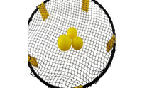 Circular Net Game Roundnet Net Woven Beach Ball Game Set with Balls for Beach, Park