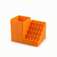 Desktop Holder with Cup Stepped Hex Organizer Plastic for Handymen