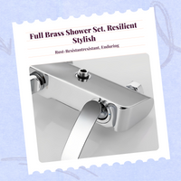 High-pressure rainfall showerhead