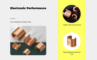 Insulated copper wire connector