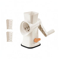 Hand-Crank Shaved Ice Machine Tabletop Rotary Snow Cone Maker