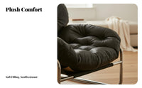 Framed Armchair Signature aesthetic Z-Frame Armchair centurycentury-1900s Modern Minimalist Aesthetic for Living Room, Office