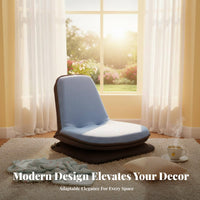 Adjustable rotating Lounger Foldable Floor Chair Space-Saving for Adults, Students