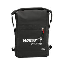 Roll-Top Backpack Wipe-Clean Waterproof Backpack Rolltop Rucksack Lightweight Daypack Heavy-Duty for Hikers, Hiking, Commuting