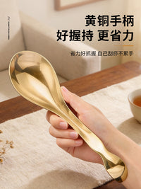 Pure Brass Scraping Spoon for Body Massage