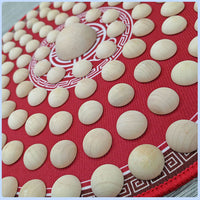 Natural Wood Foot Massage Mat for Home Use